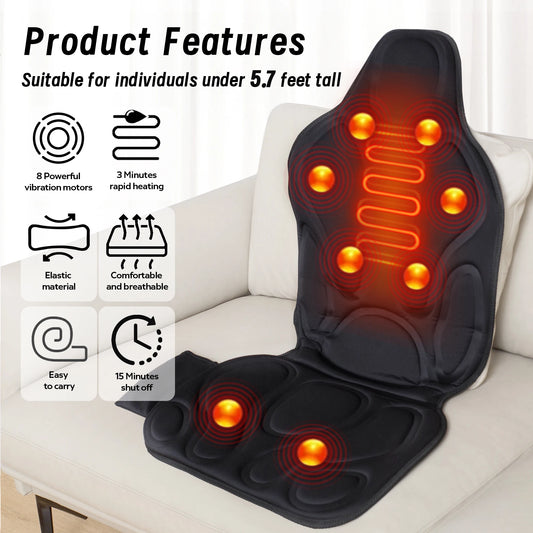 Heated Vibration Seat Massager