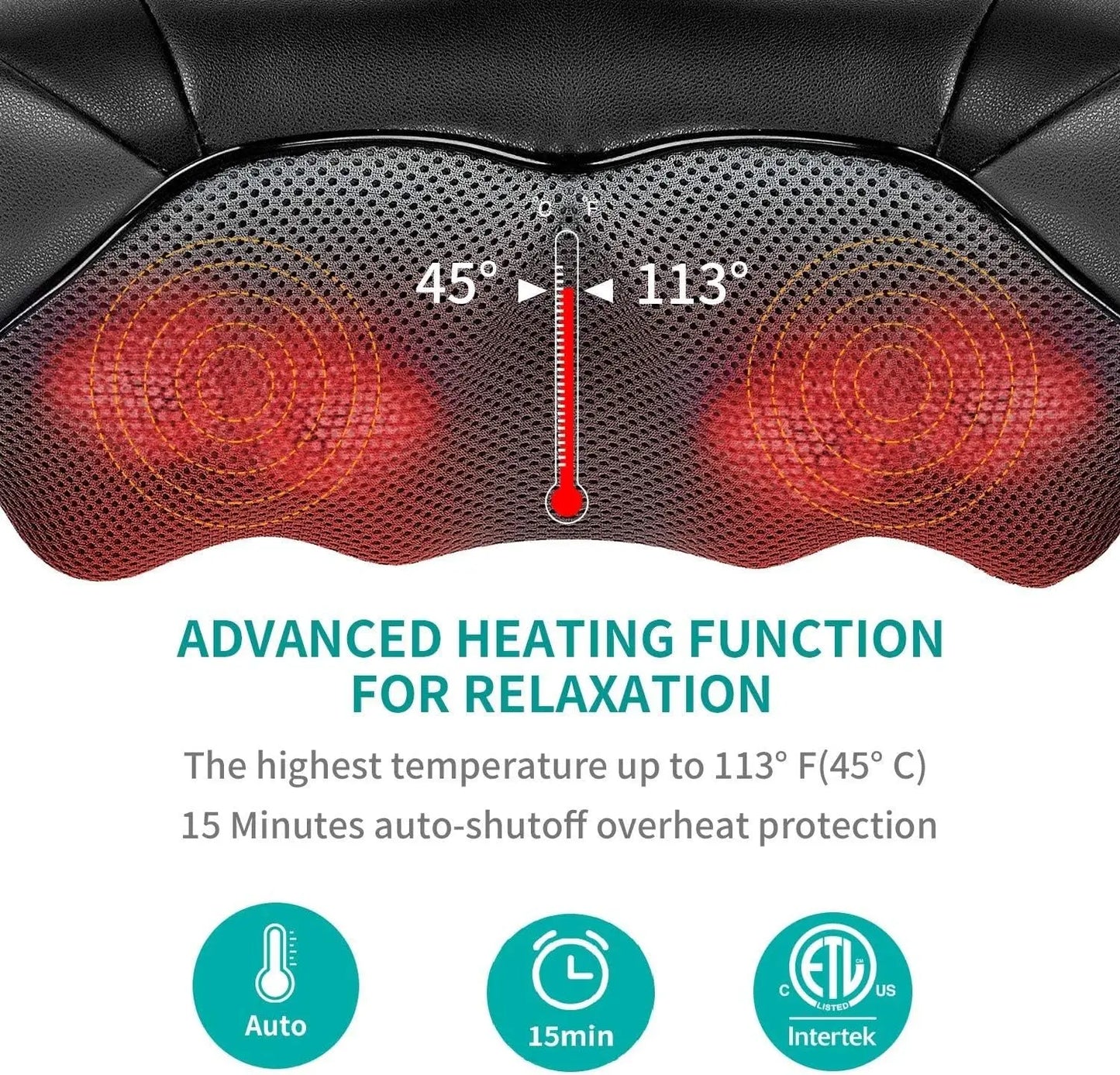 Neck & Back Shiatsu Massager